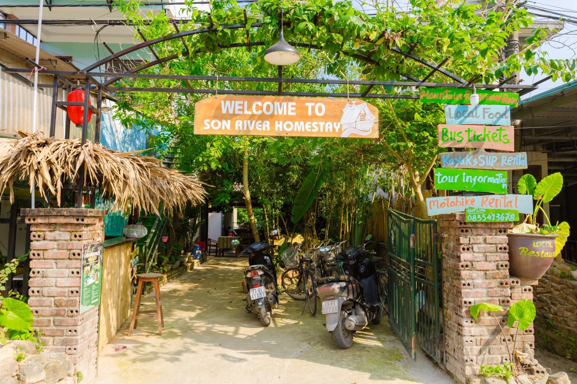 Son River Homestay Фонгня Экстерьер фото