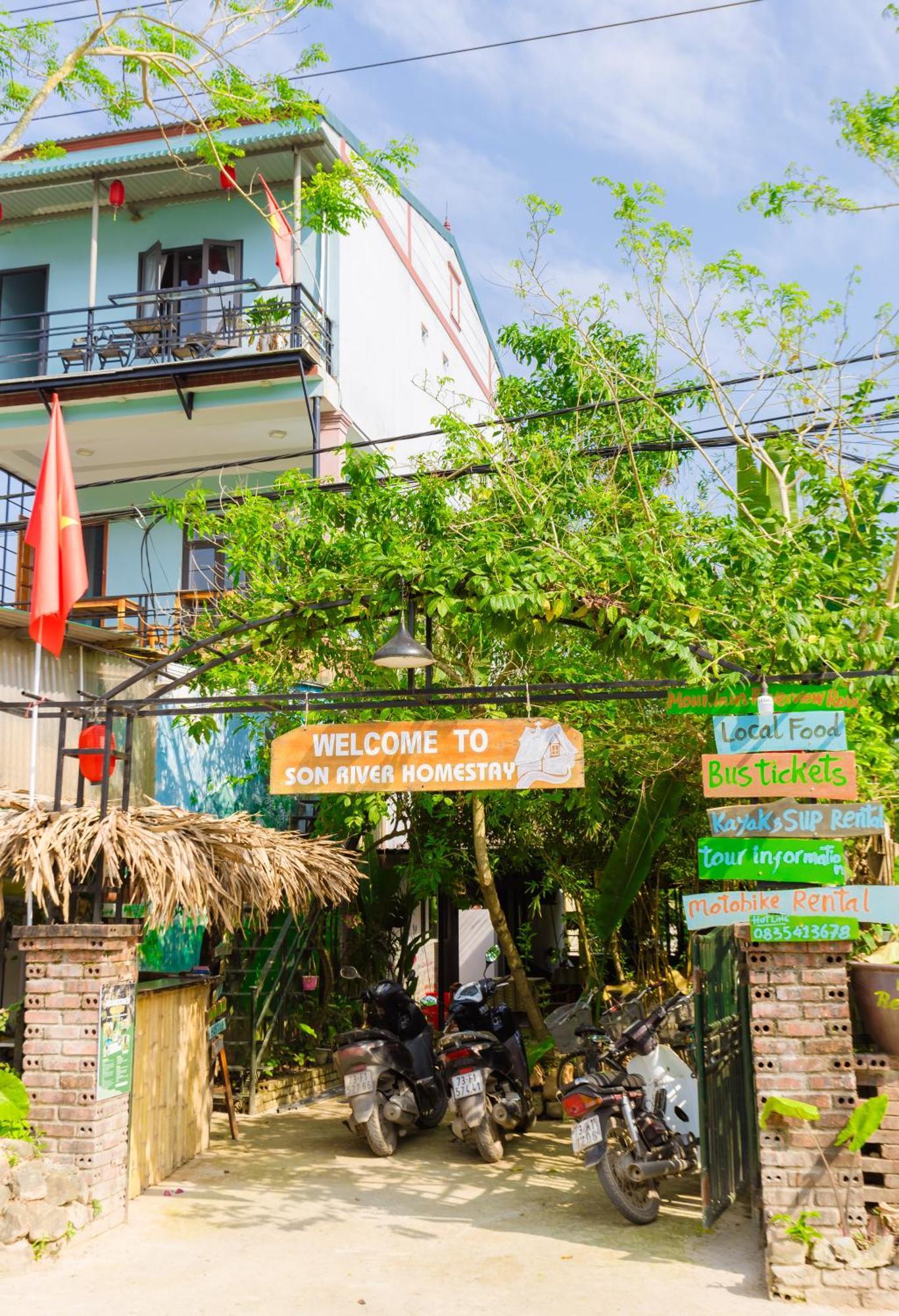 Son River Homestay Фонгня Экстерьер фото